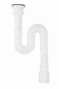 Aquant PF113-55-MR Гофросифон 1 1/2"х40/50, 575-1225мм, винт 70мм, ПЛАСТ. вып